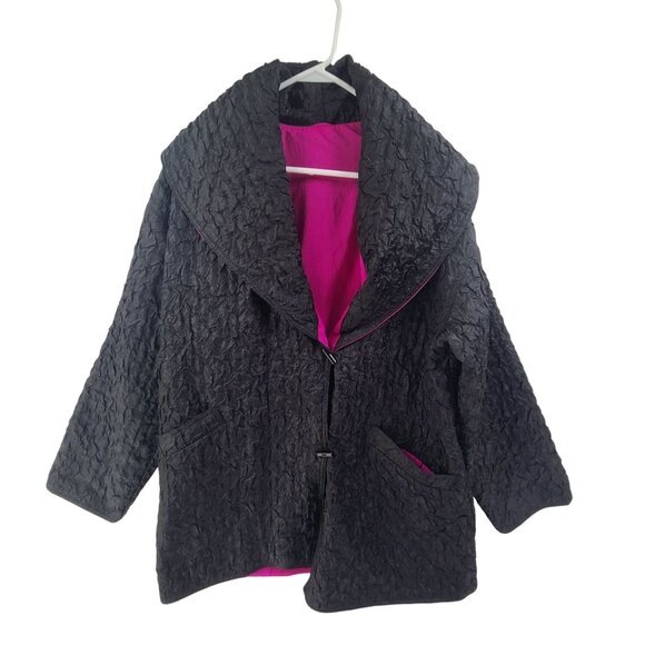 Mycra Pac Jackets & Blazers - Mycra Pac Now NWT Women's Two-Piece Reversible  Jacket/Bag Set Black Size M/L